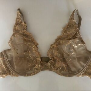 Victoria secret Lace Bra in gold 36D